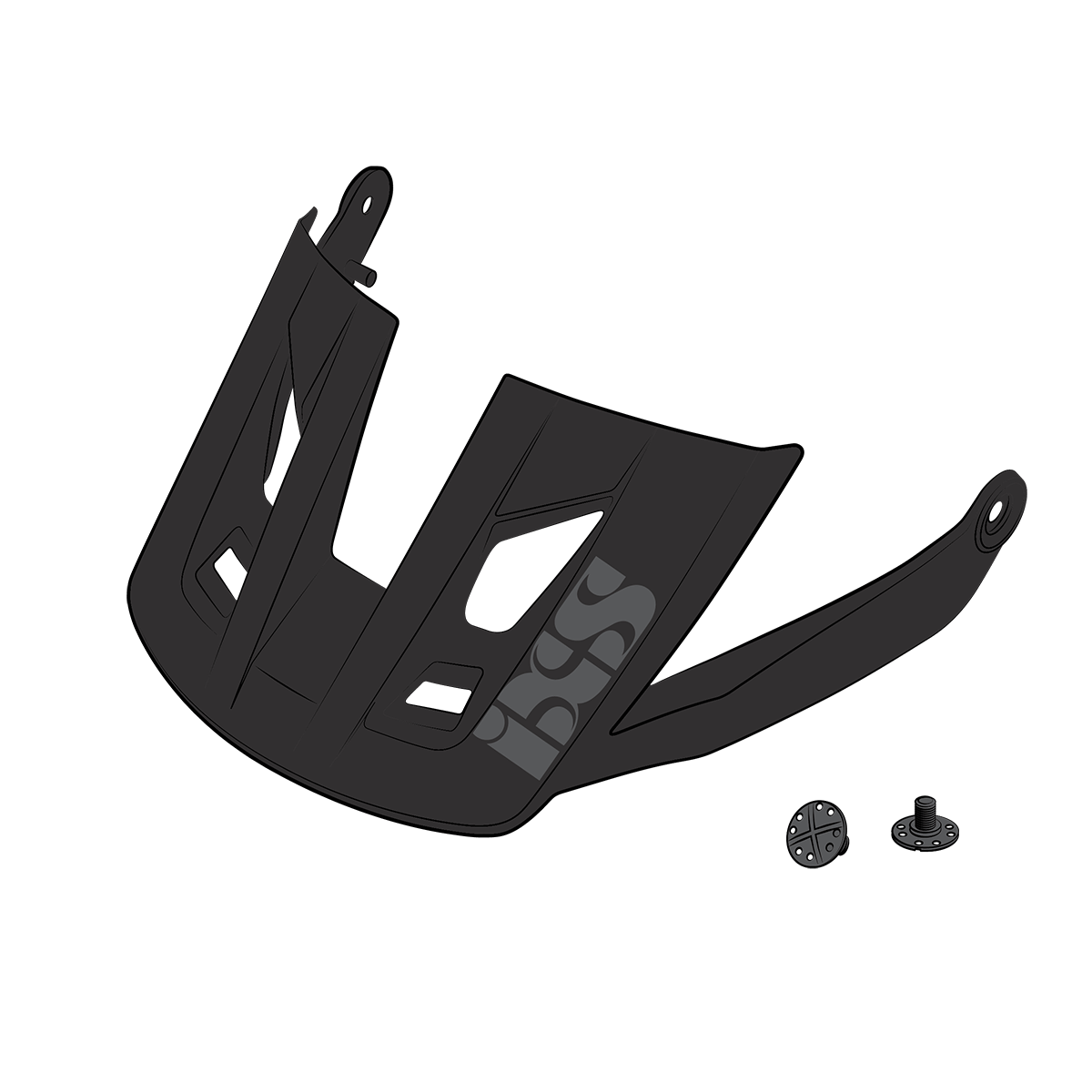 IXS VISOR + PINS TRIGGER AM