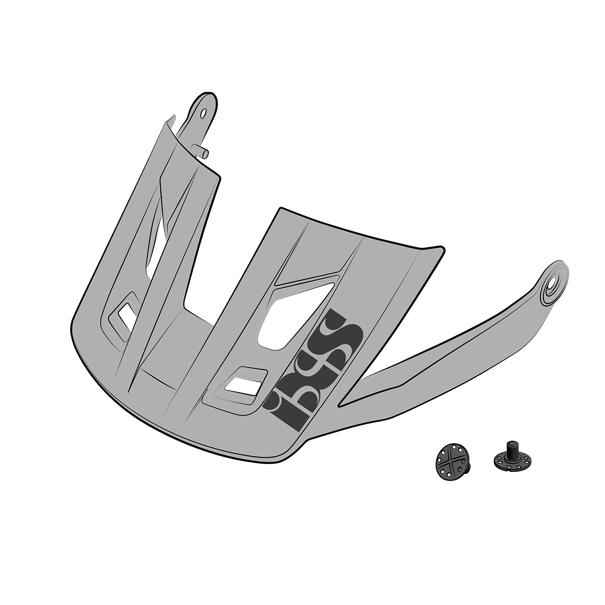 IXS VISOR + PINS TRIGGER AM