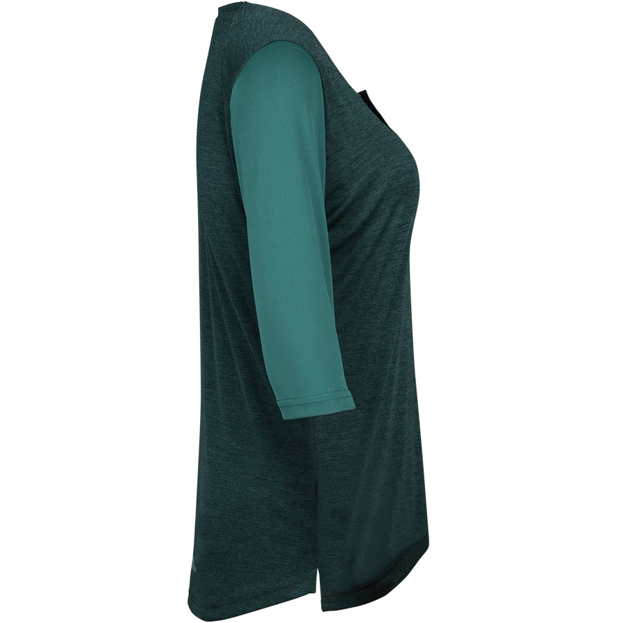 IXS Carve X Women Henley Everglade