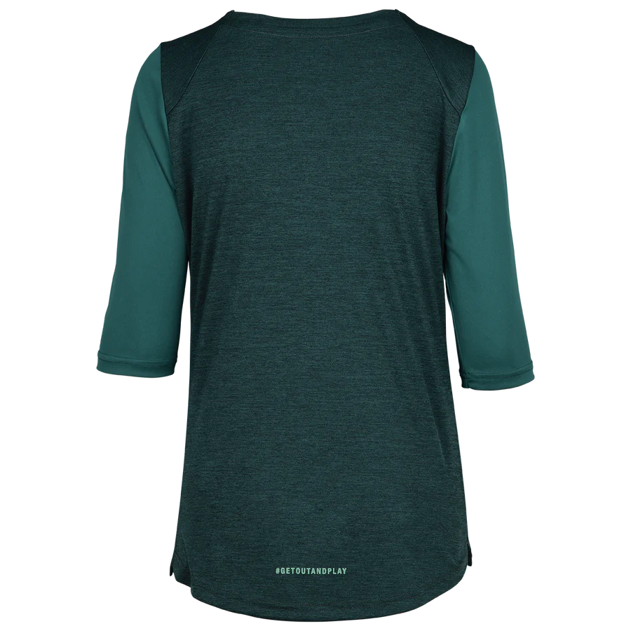 IXS Carve X Women Henley Everglade
