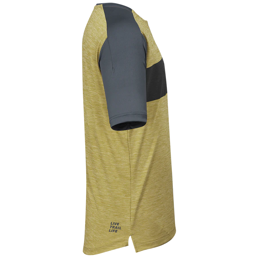 iXS FLOW X JERSEY Acacia Solid Charcoal