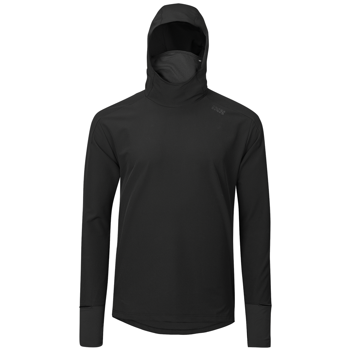 iXS CARVE EVO HOODEDJERSEY BLACK
