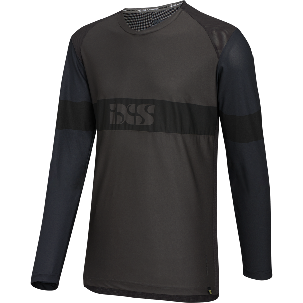 iXS TRIGGER EVO KID JERSEY ANTHRACITE-BLACK LONG SLEEVE