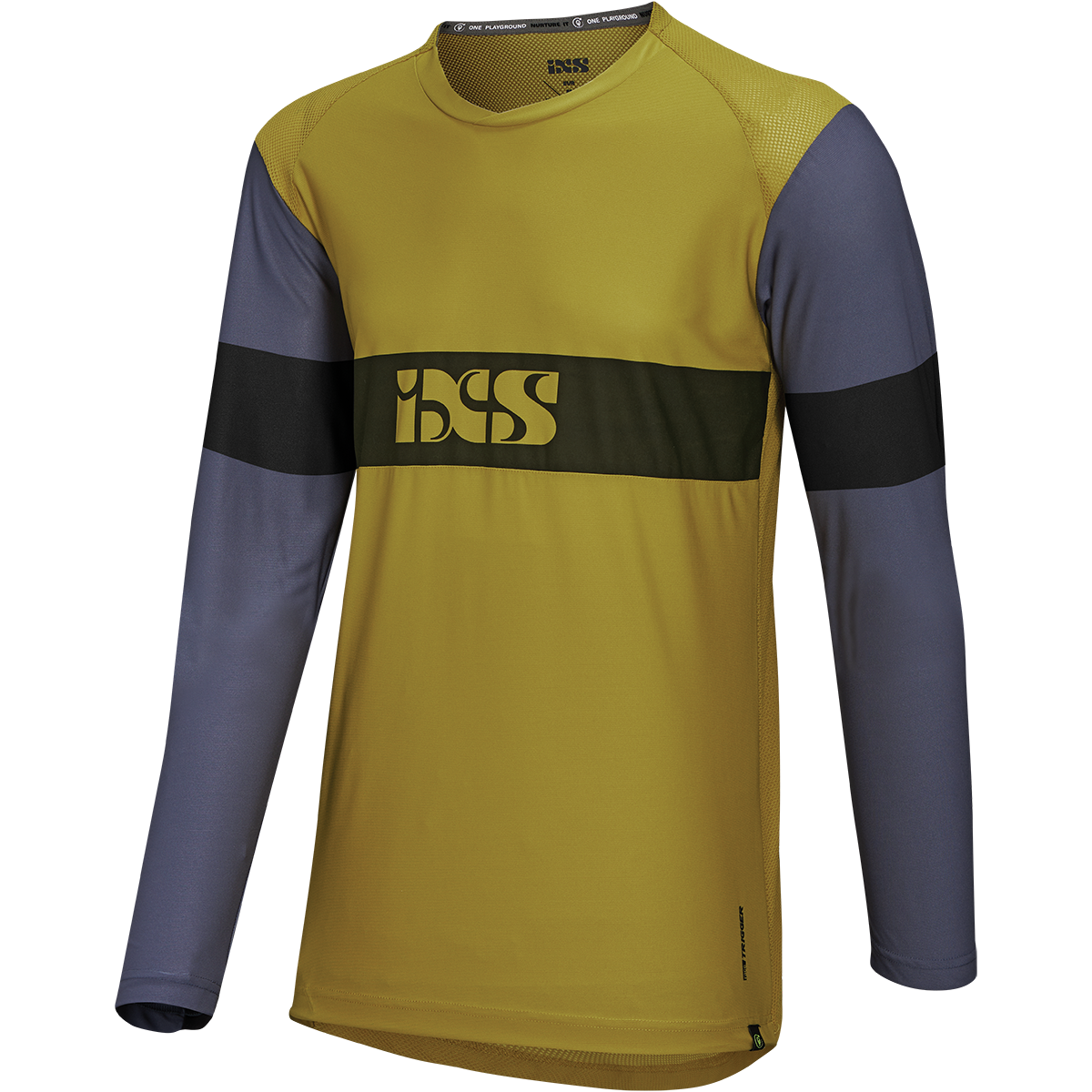 iXS TRIGGER EVO KID JERSEY ACACIA-CHARCOAL LONG SLEEVE