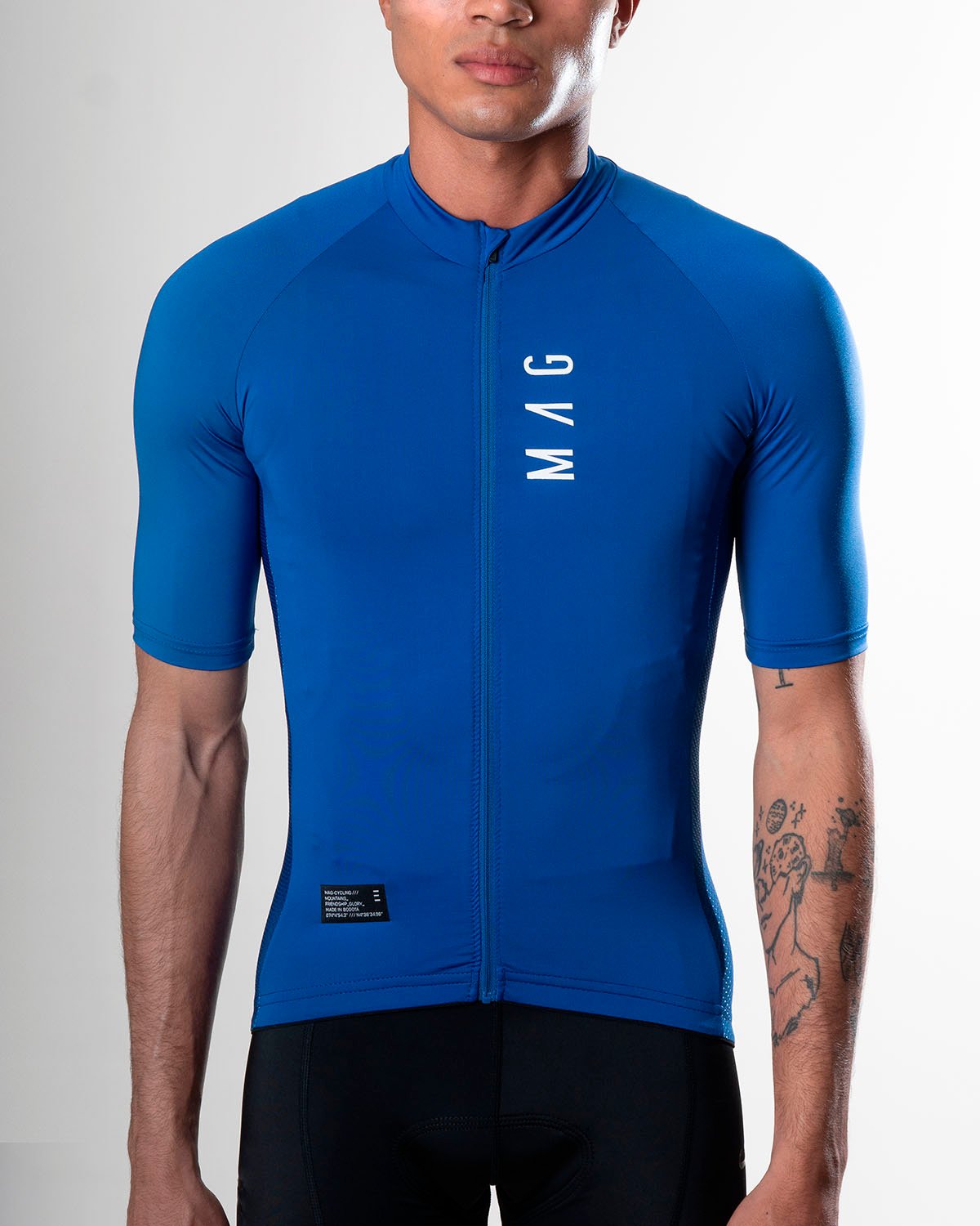 JERSEY MANGA CORTA AZUL REY