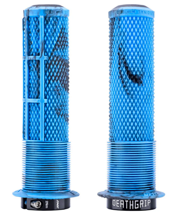 DMR - Grip - DeathGrip 2 Flanged – Thin - Blue Marble