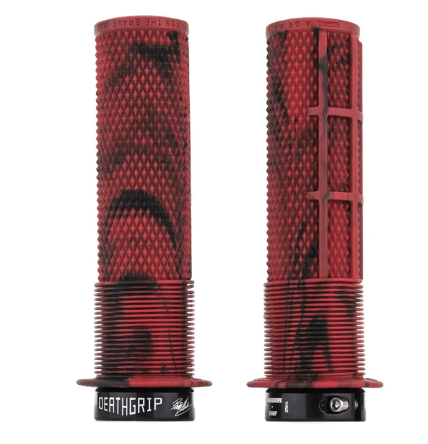 DMR - BRENDOG Deathgrip Flange - Thin - Marble Red