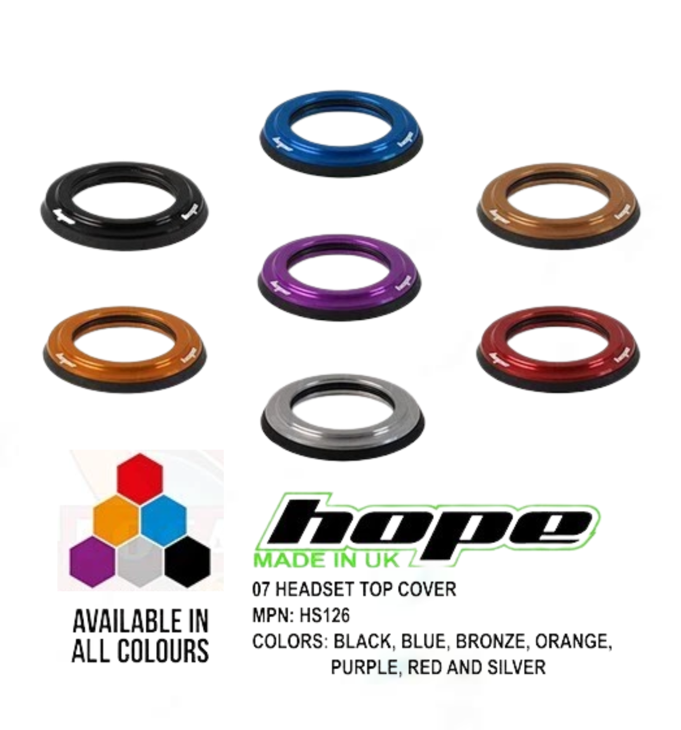 Repuesto Hope de Headset Top Cover