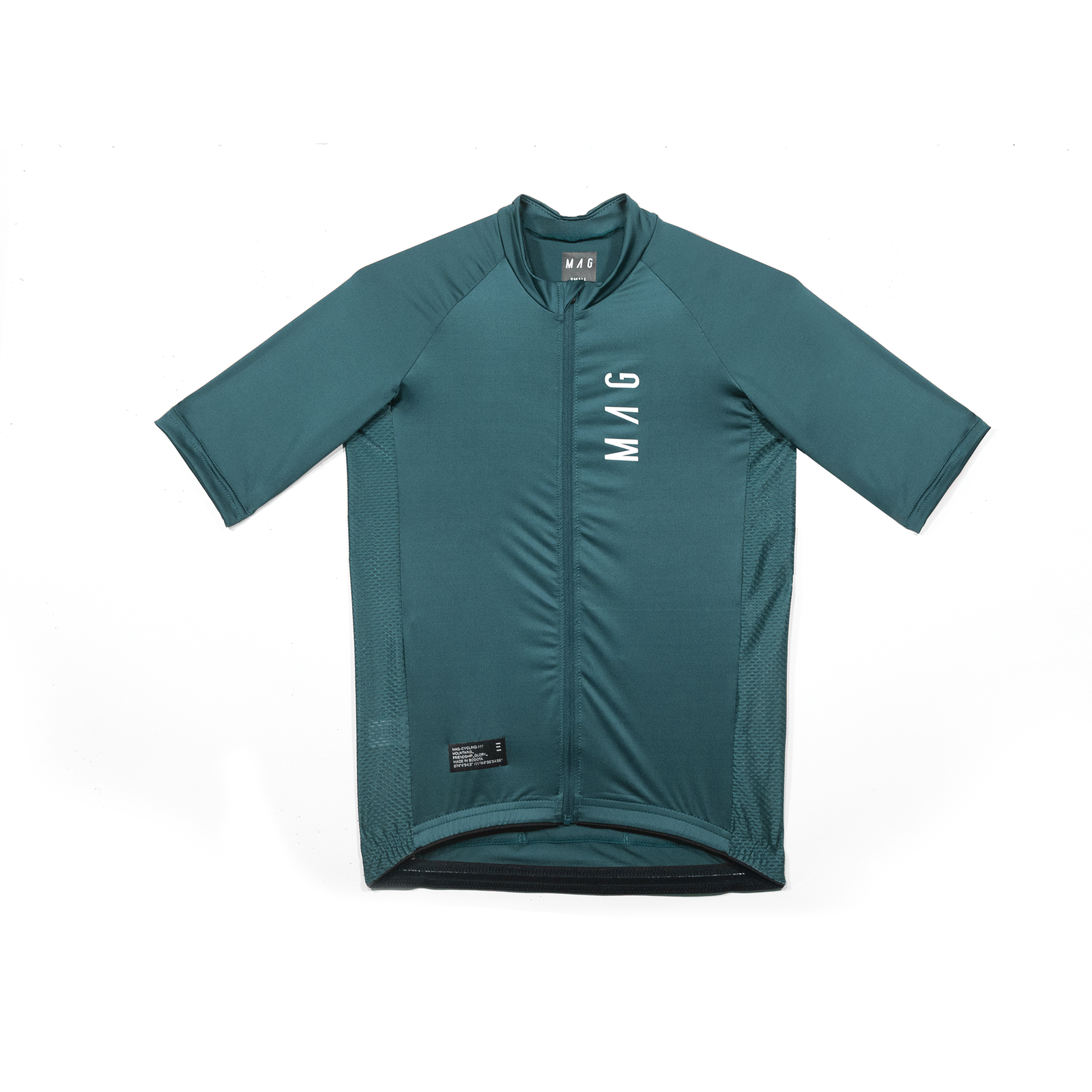 JERSEY MANGA CORTA VERDE PINO