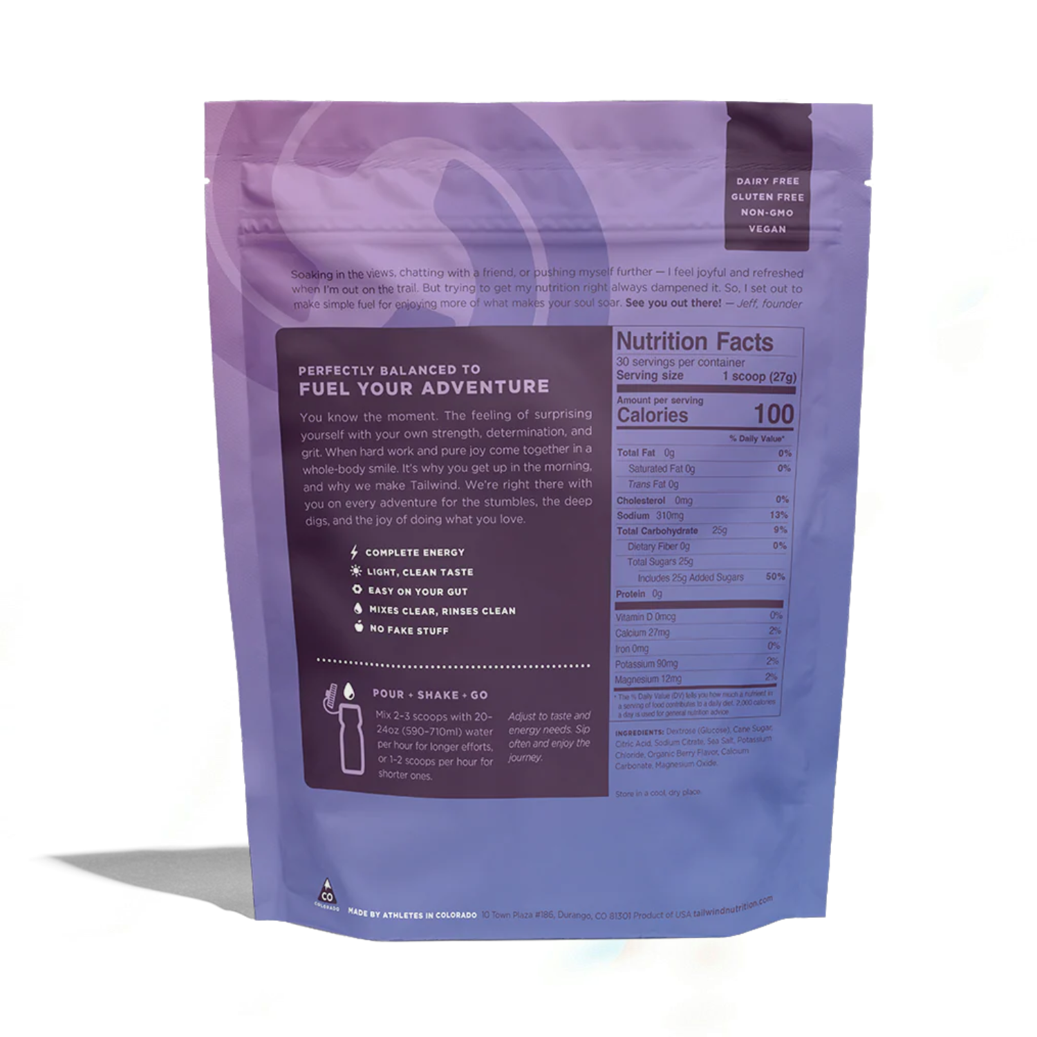 Tailwind Endurance Fuel Berry