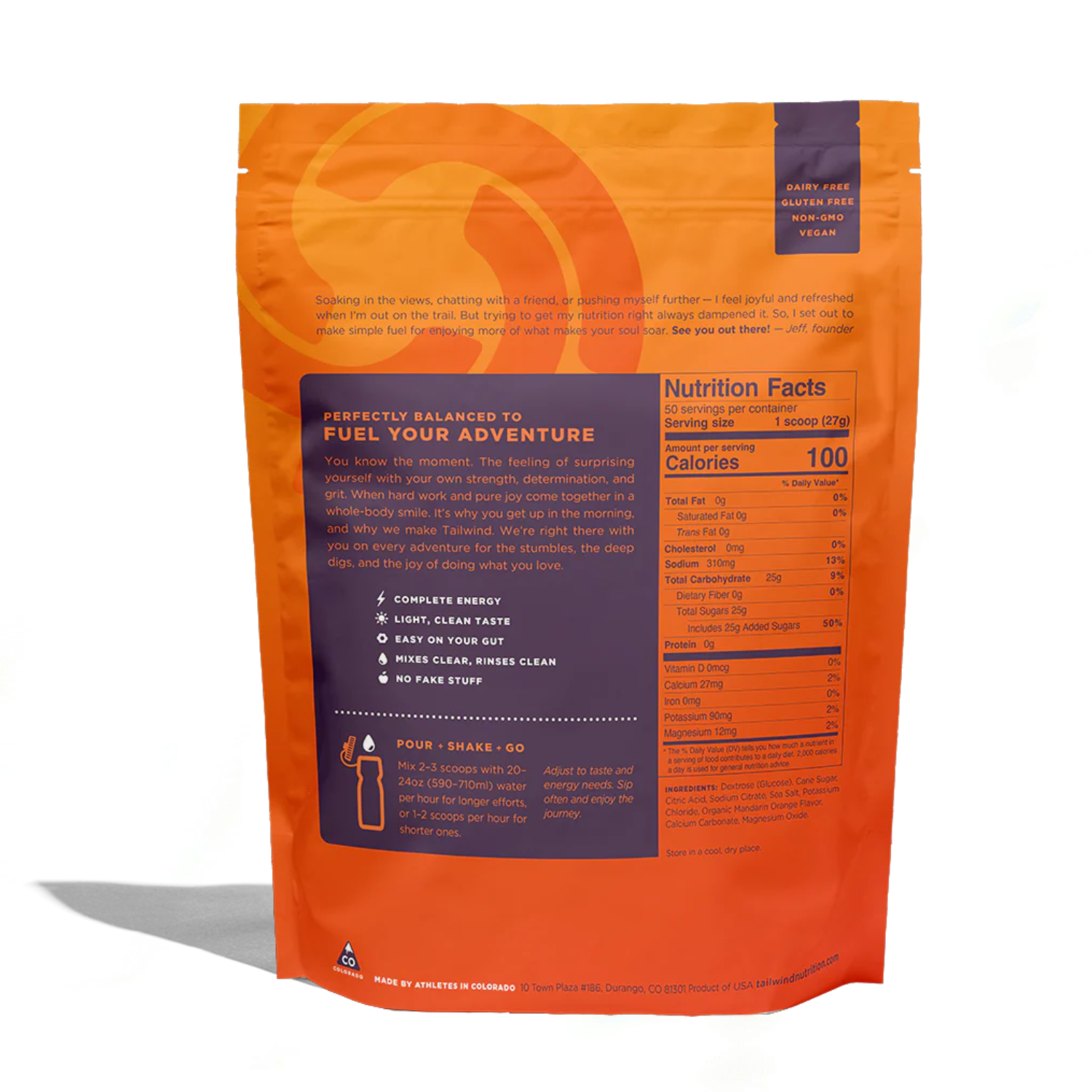 Tailwind Endurance Fuel Mandarin