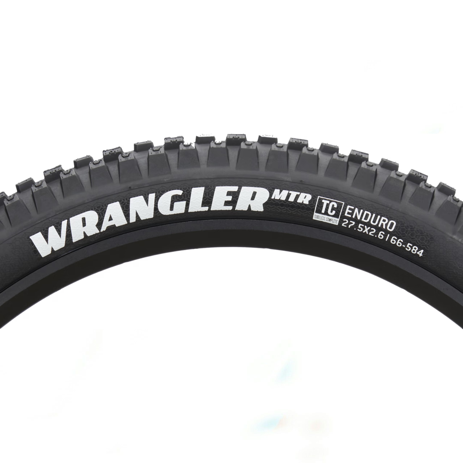 Llanta Goodyear Wrangler MTR Enduro Tubeless Complete 27.5x2.6 / 66-584 Blk
