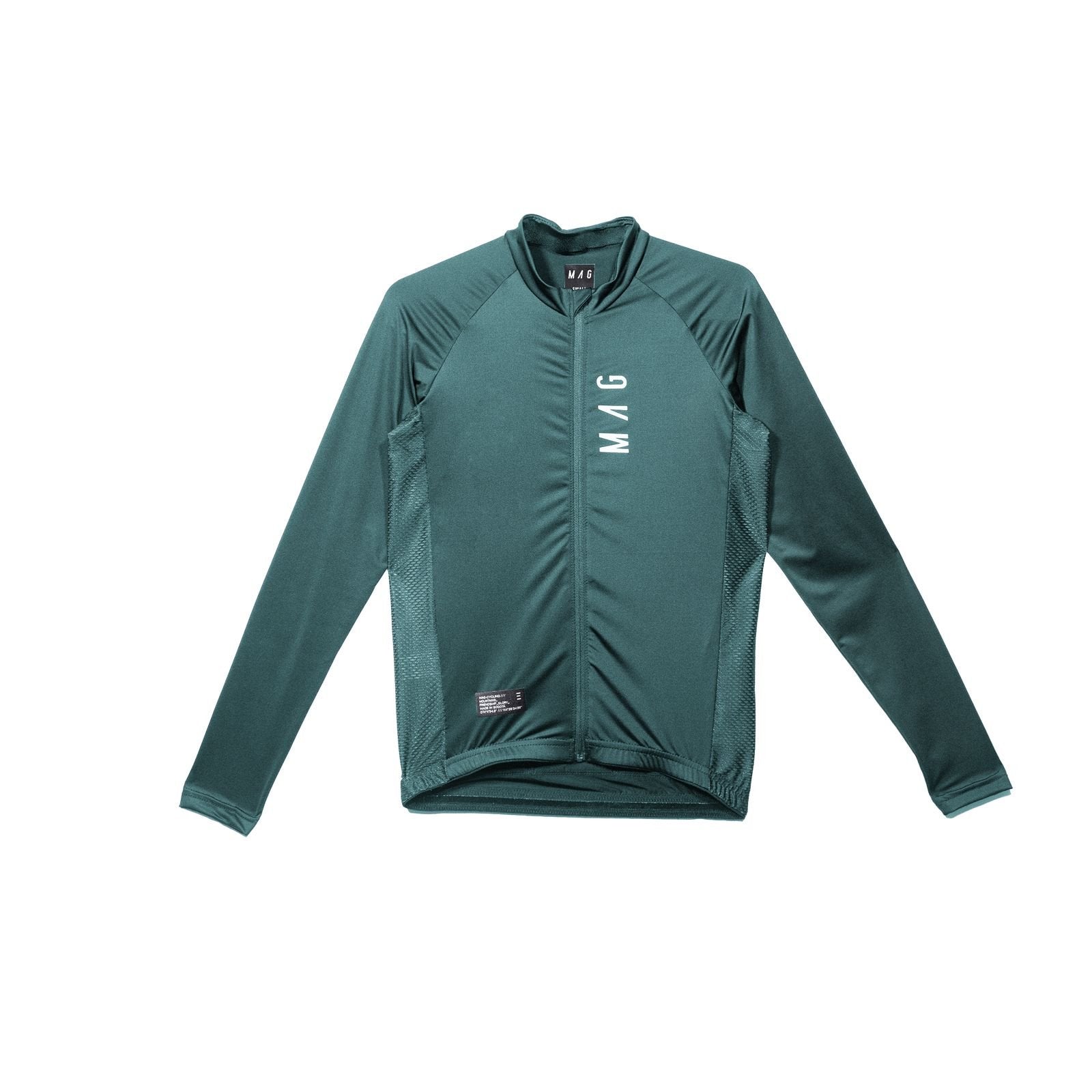 JERSEY MANGA LARGA VERDE PINO