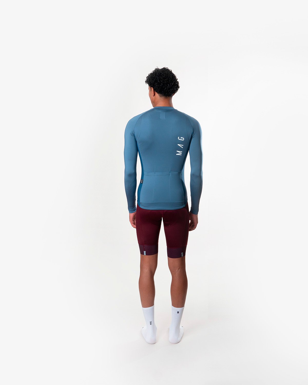 JERSEY MANGA LARGA AZUL MINERAL