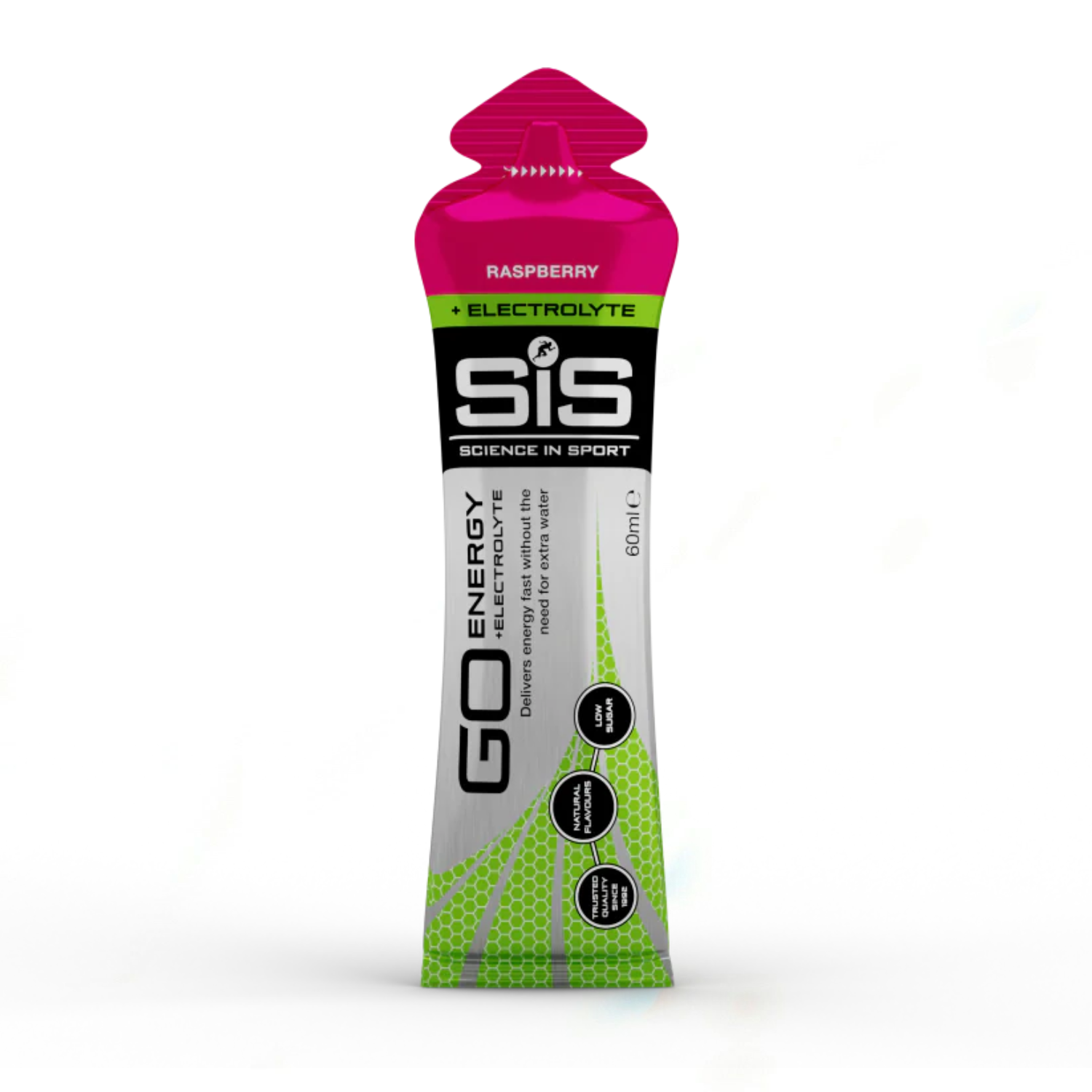 SiS Go + Electrolyte Gel Energizante - Raspberry