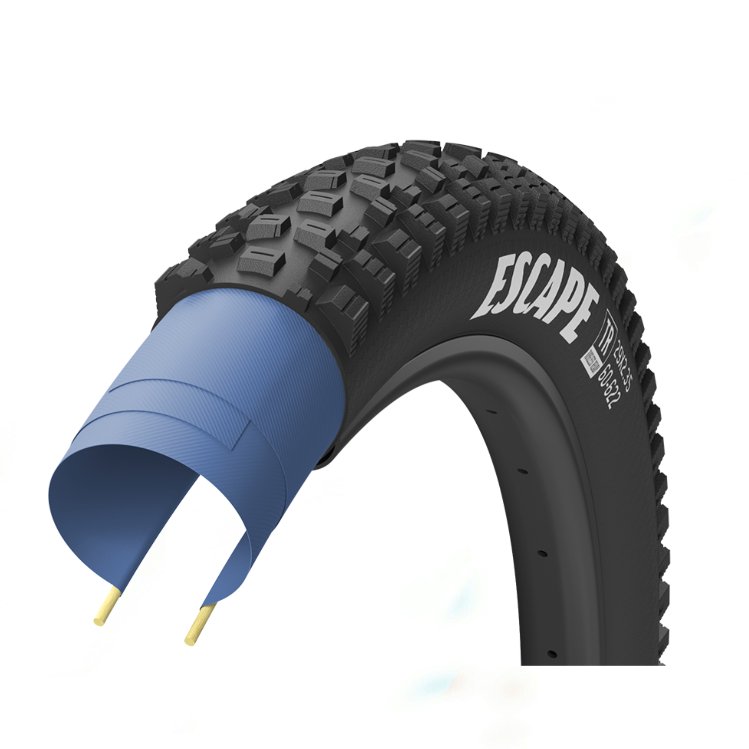 Llanta Goodyear Escape Tubeless Ready 29x2.35 / 60-622 Blk