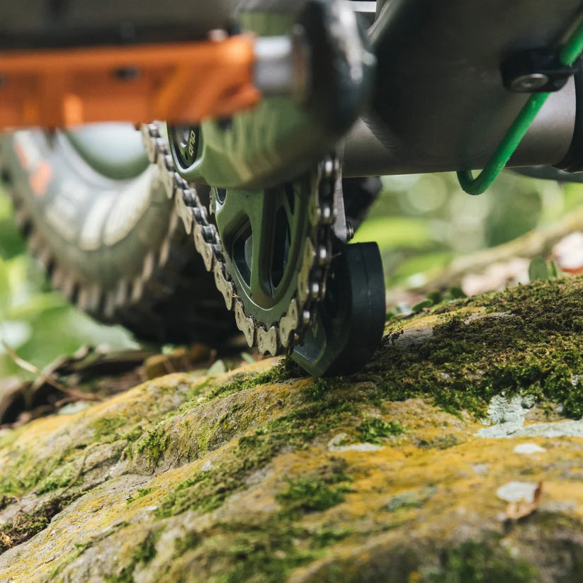 Protector de plato Funn Zippa Lite para MTB, Bash Guard para plato de 26T-32T