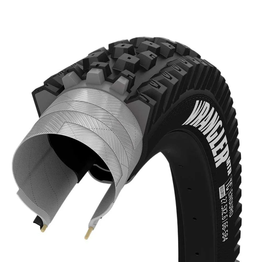 Llanta Goodyear Wrangler MTR Enduro Tubeless Complete 27.5x2.6 / 66-584 Blk