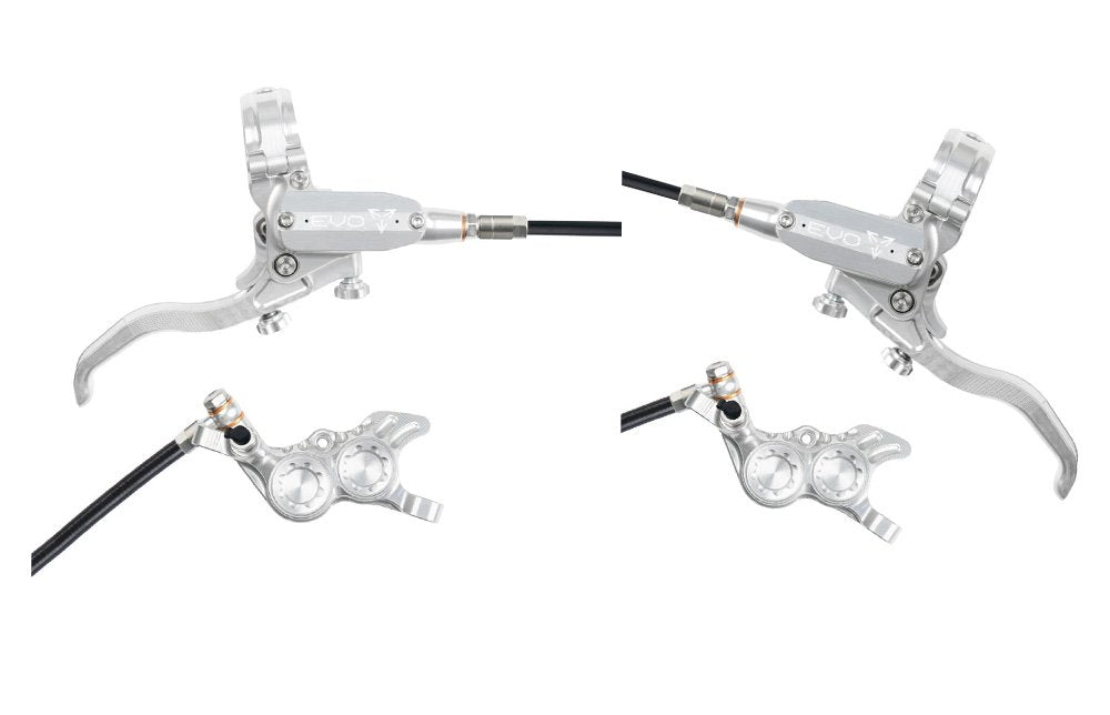 Frenos Hope EVO GR4 - No Rotor - Silver/Silver