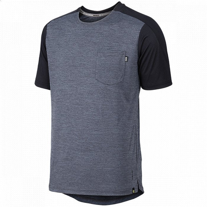 IXS Flow X Jersey Graphite/Black
