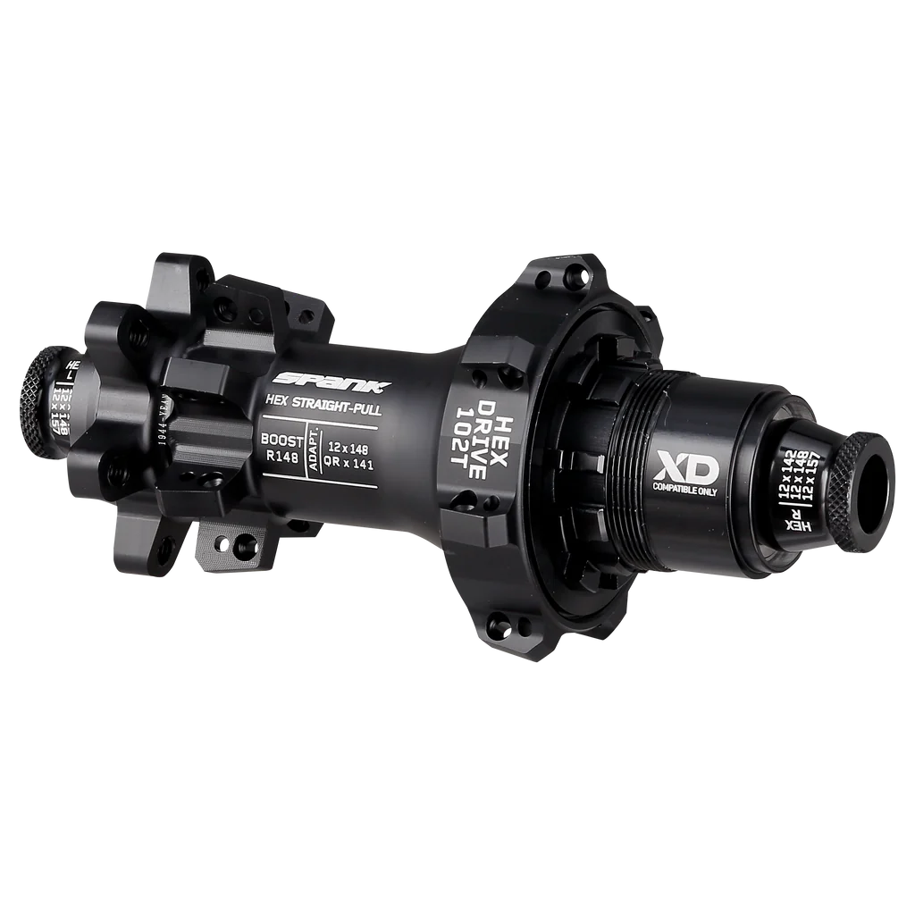 HEX DRIVE 102T STRAIGHTPULL Boost R148 XD 28H Rear Hub
