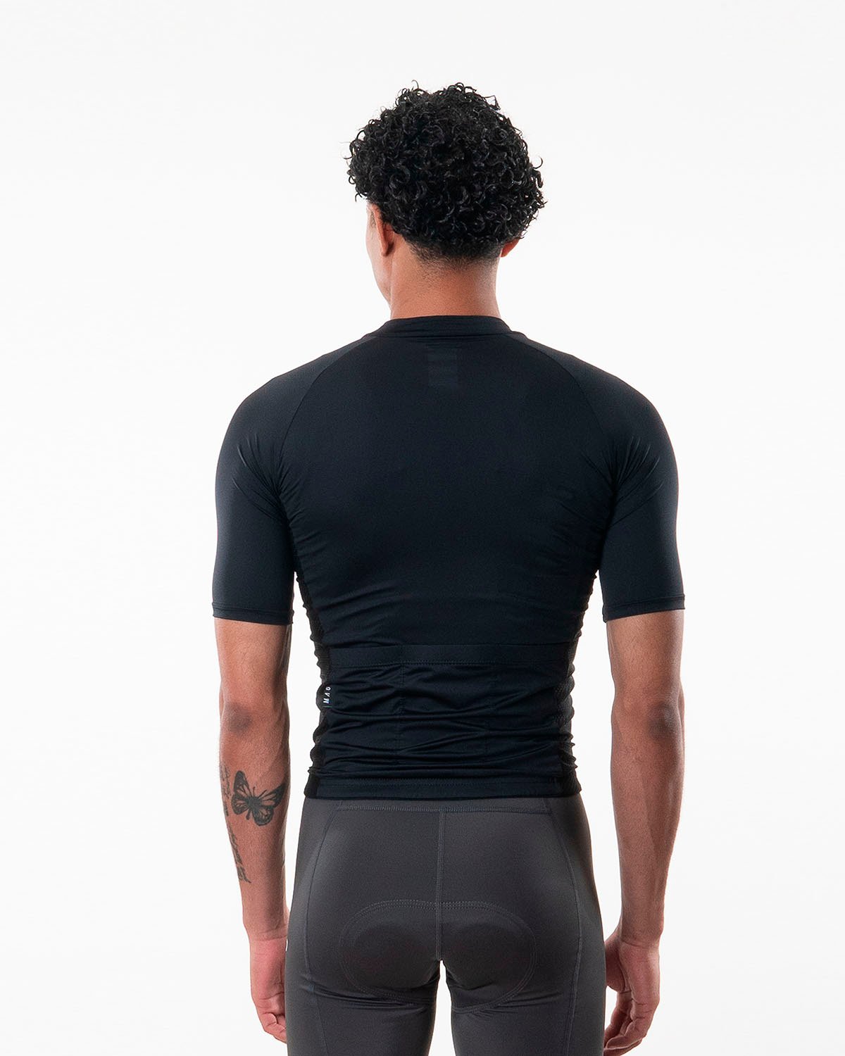 JERSEY MANGA CORTA NEGRO