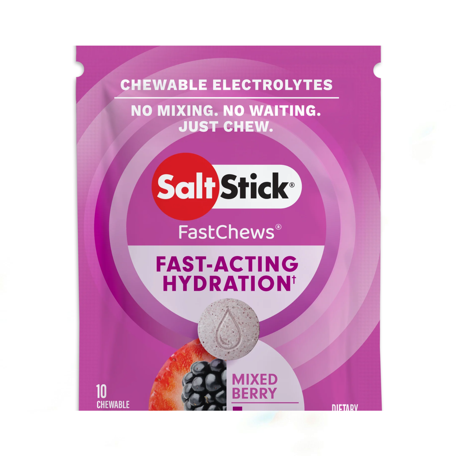 SaltStick Fastchews Sobre x10