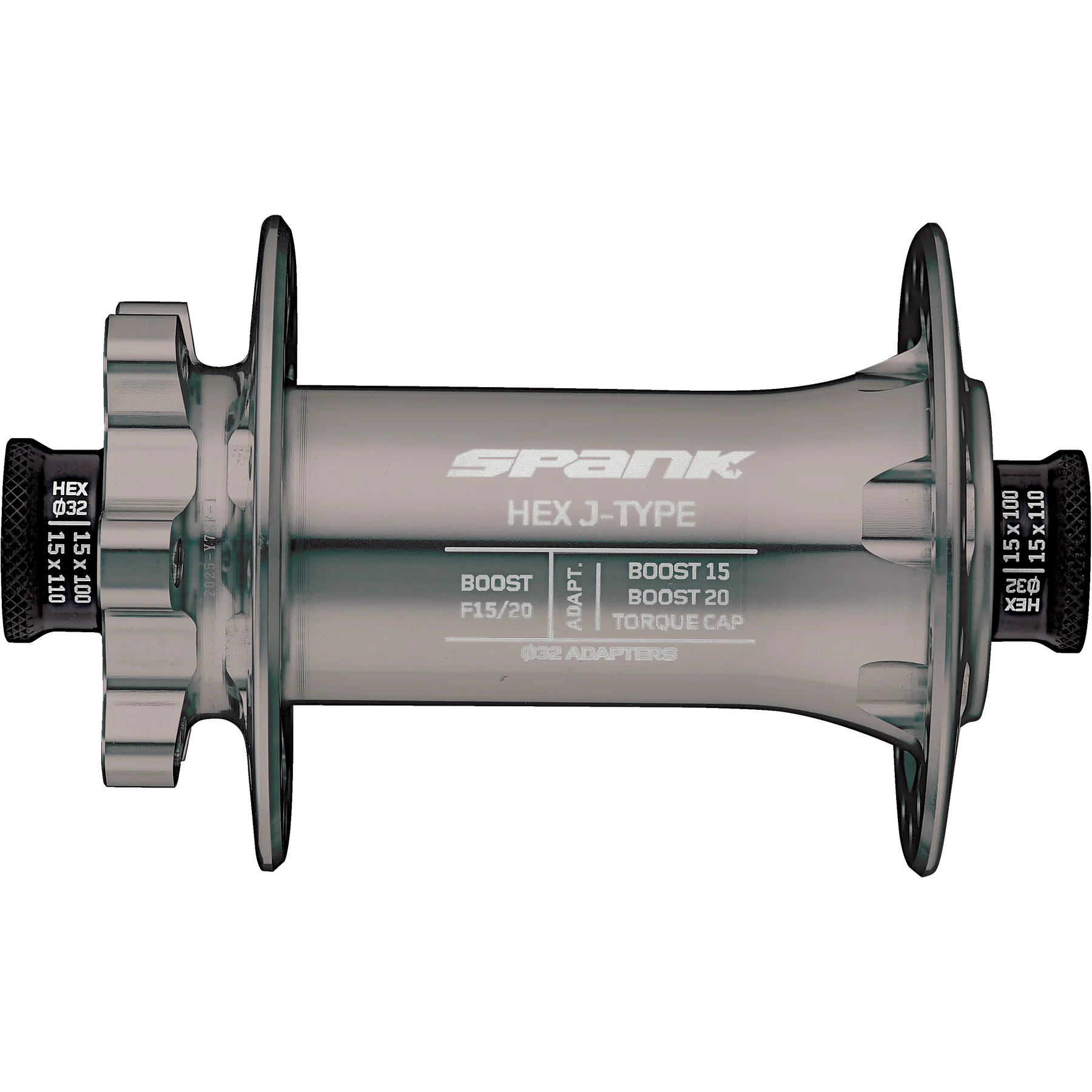 HEX J-TYPE Boost F15/20 Front Hub GunMetal
