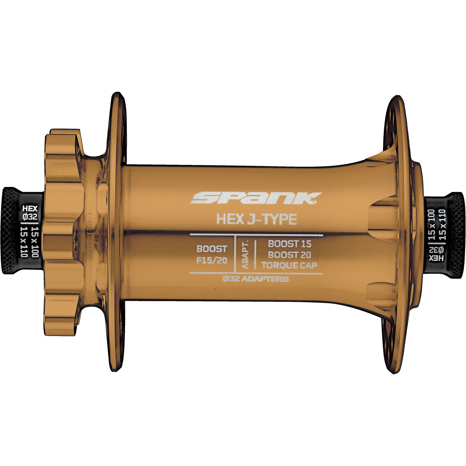 HEX J-TYPE Boost F15/20 Front Hub Bronze