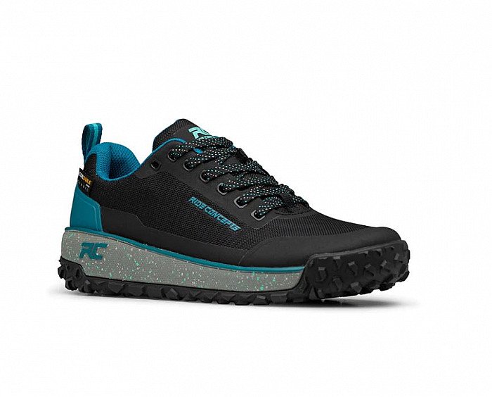 Zapatillas para ciclista Women's Flume Black/Tahoe Blue