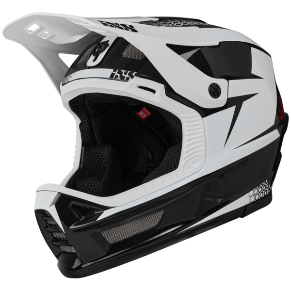 Casco Cerrado iXS HELMET XULT DH WHITE-BLACK