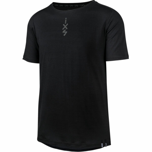 iXS FLOW MERINO JERSEY Black