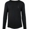 iXS FLOW MERINO JERSEY Black Long Sleeve