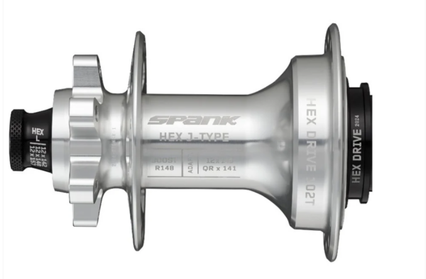 HEX J-TYPE Boost R148 Blank Hub Raw Silver 32H (no freehb fitted)