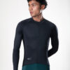 JERSEY MANGA LARGA NEGRO